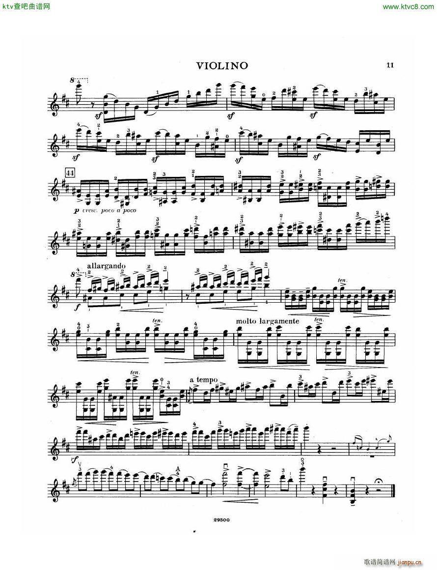 Elgar Violin Concerto Vn(钢琴谱)11