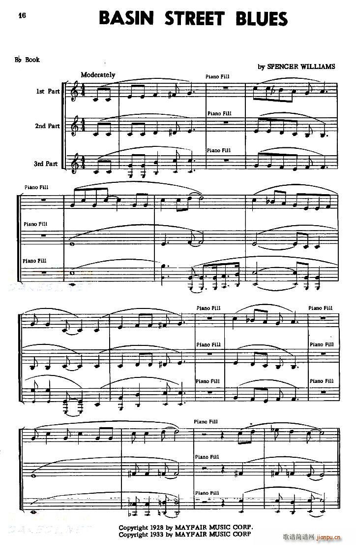 BASIN STREET BLUES(十字及以上)1