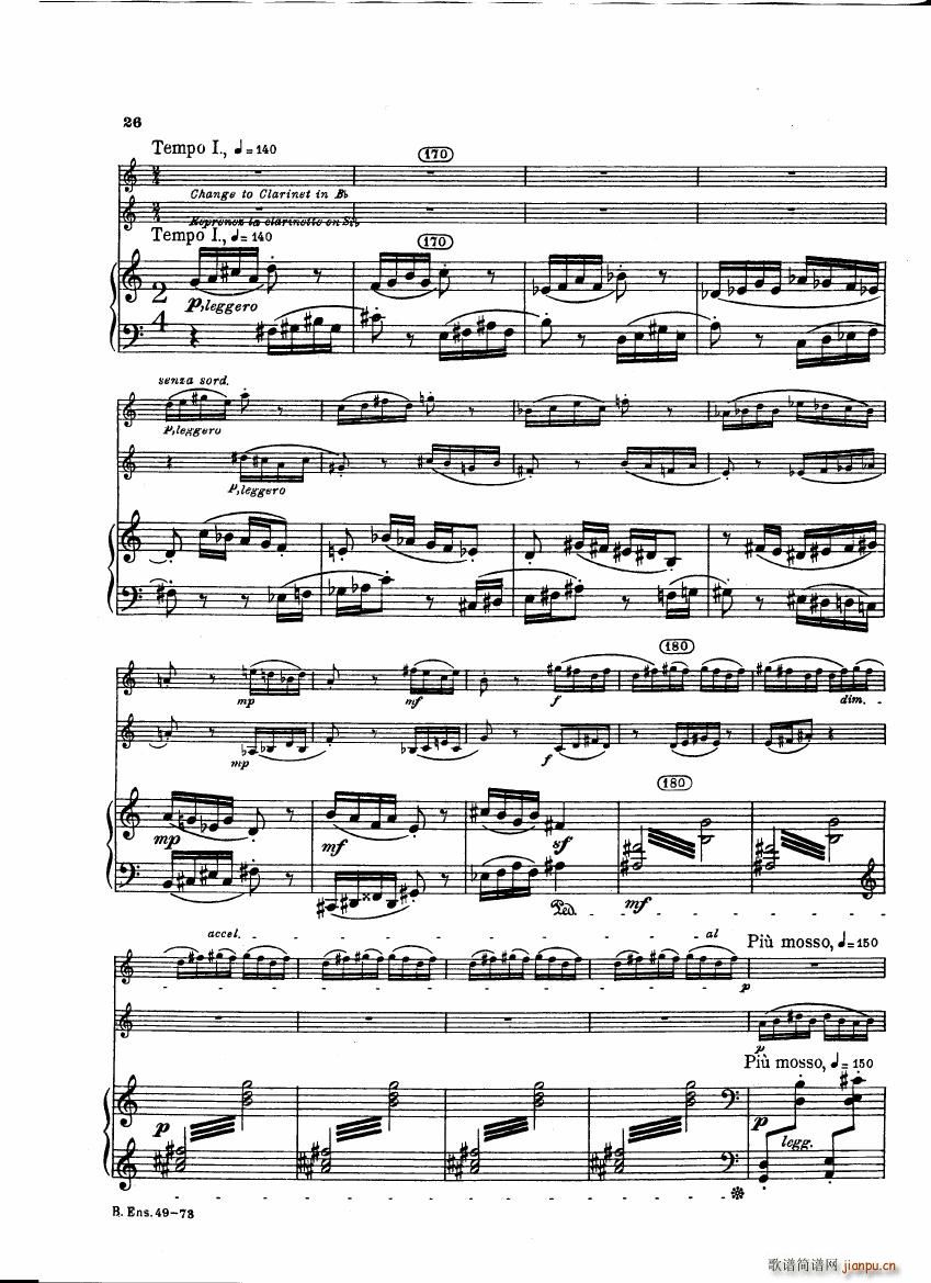 Bartok SZ 111 Contrasts pianoscore(钢琴谱)27