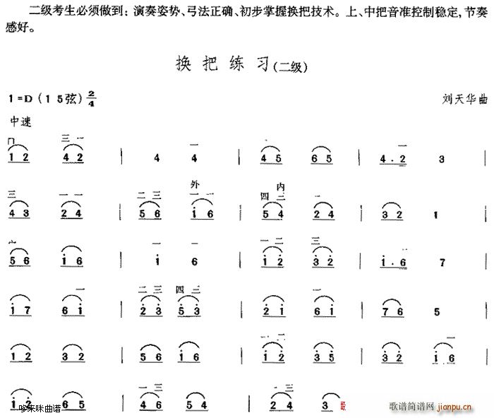 D大调换把(五字歌谱)1