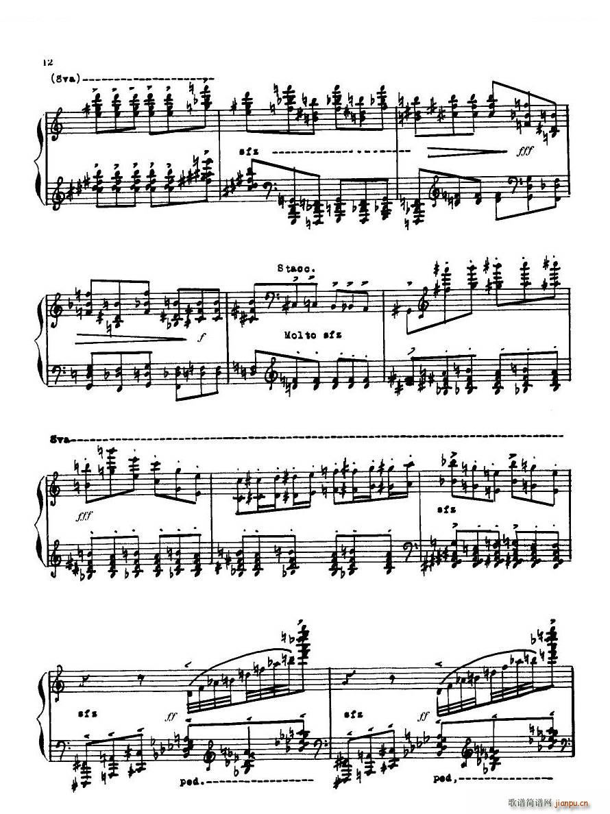 Antheil Piano Sonata No 4 Piano Sonata No 4(十字及以上)11