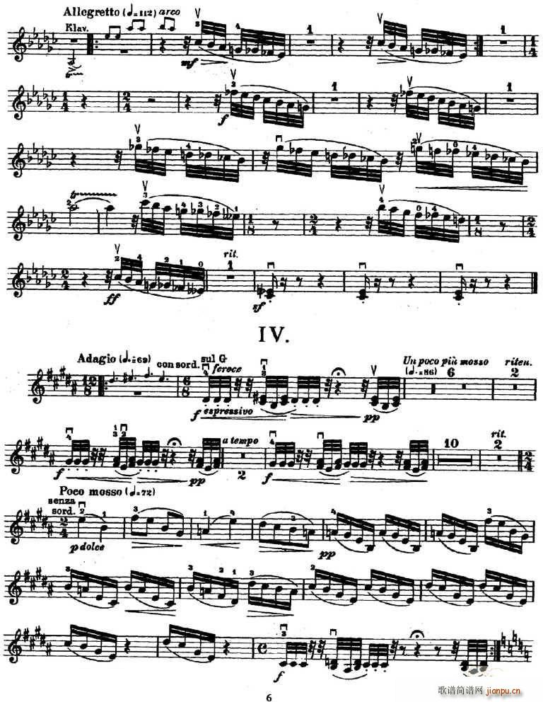 Sonata for Violin and Piano(十字及以上)6