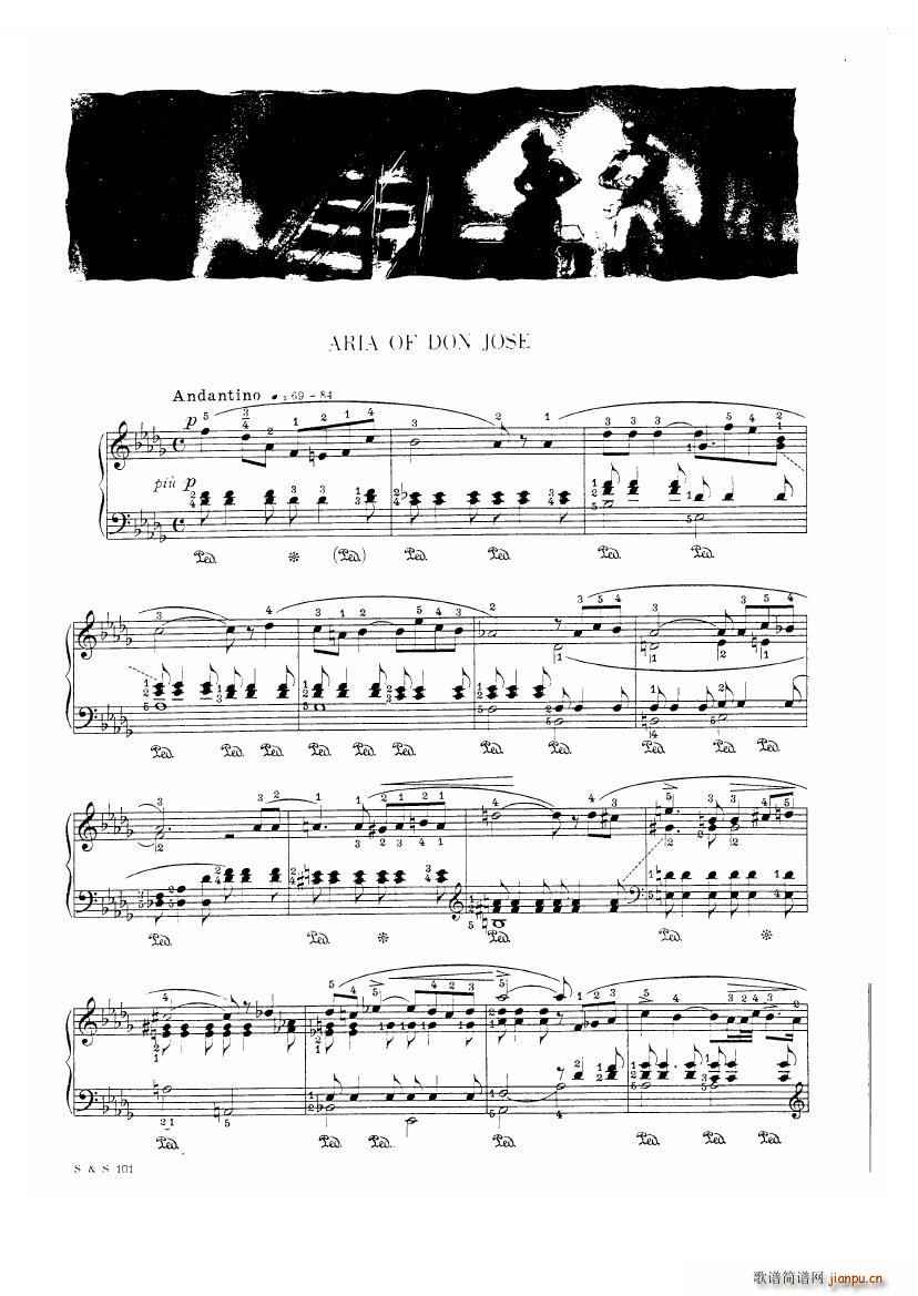 Bizet Godowsky Carmen Carmen(十字及以上)24