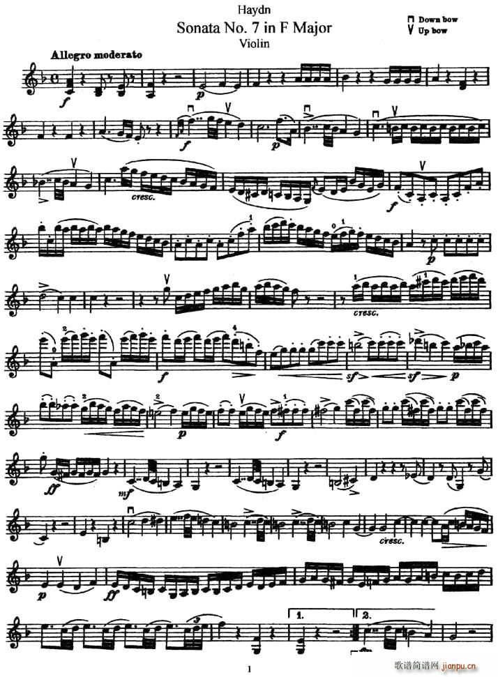 Soata No.7 in F Major(十字及以上)1