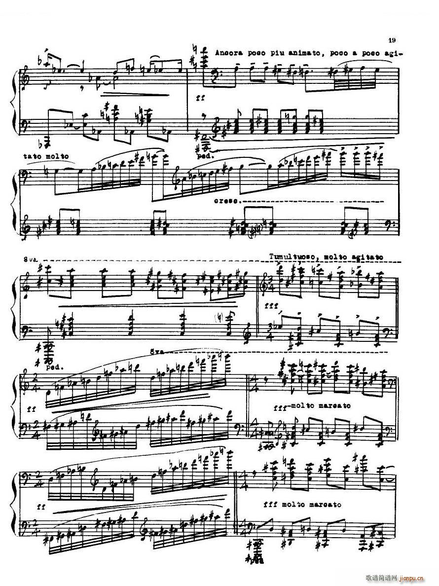 Antheil Piano Sonata No 4 Piano Sonata No 4(十字及以上)18