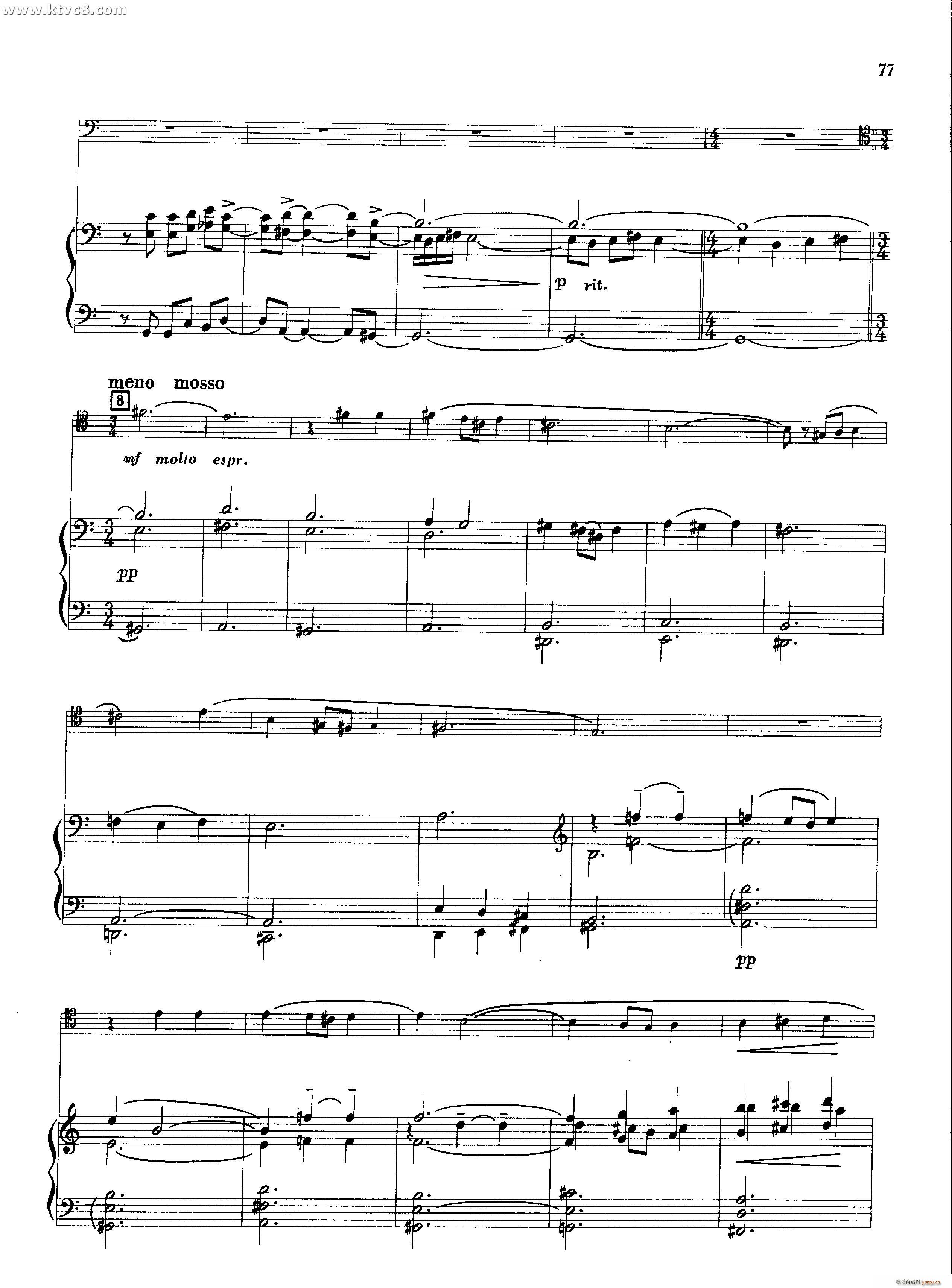 音乐会曲(四字歌谱)6