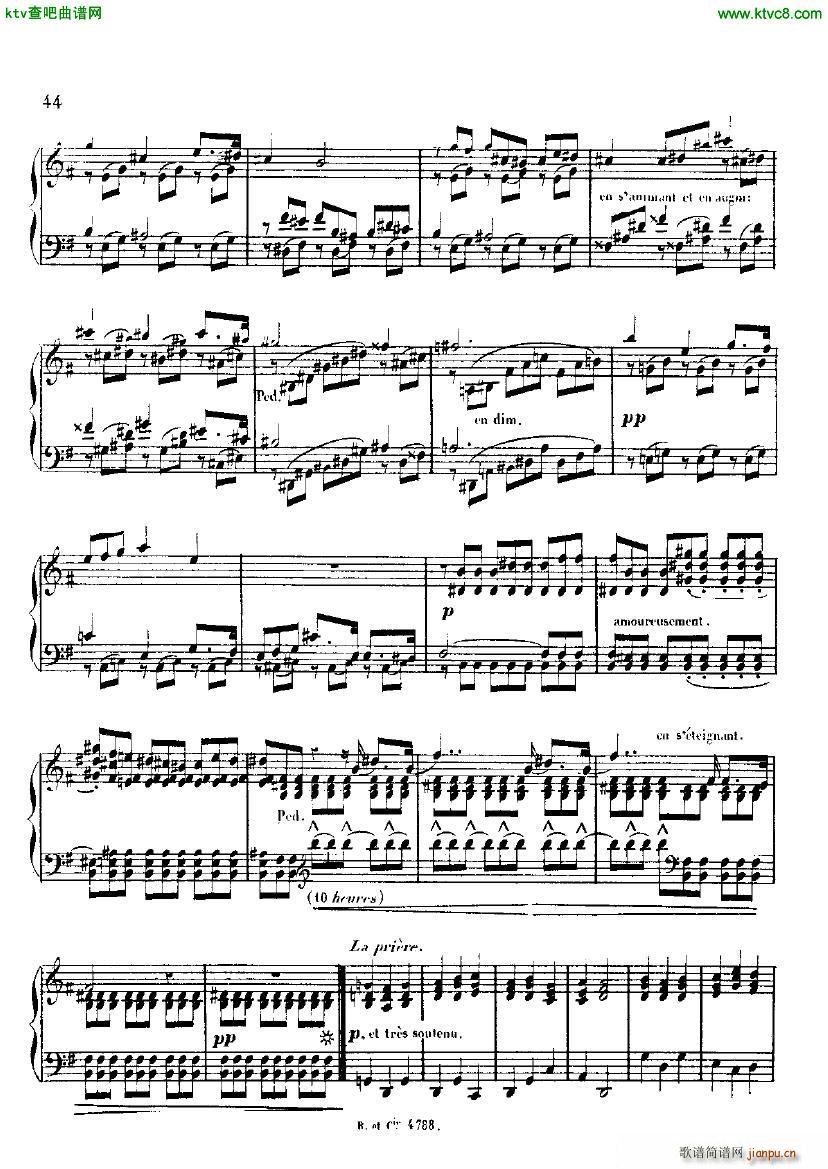 Alkan op 33 Grande Sonata part 2(钢琴谱)19