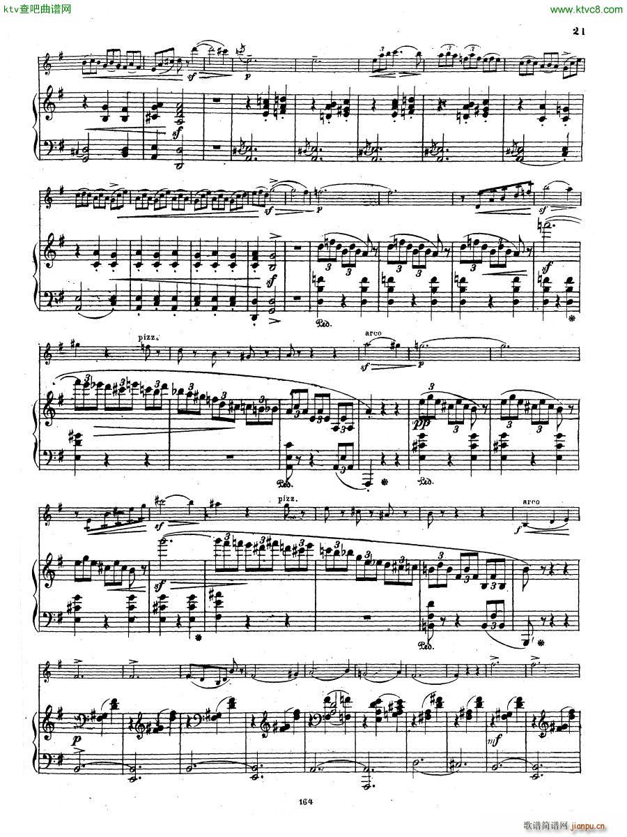 Grieg Violin Sonata 2 G dur op 13(钢琴谱)12