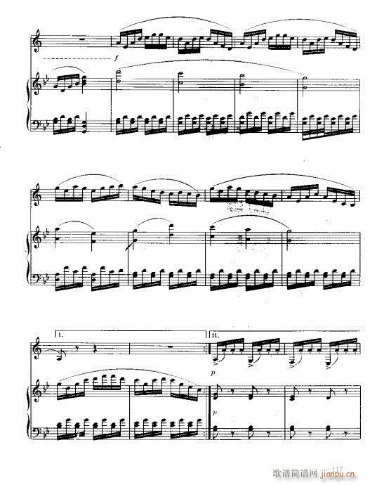 单簧管演奏实用教程99-118页(单簧管谱)19