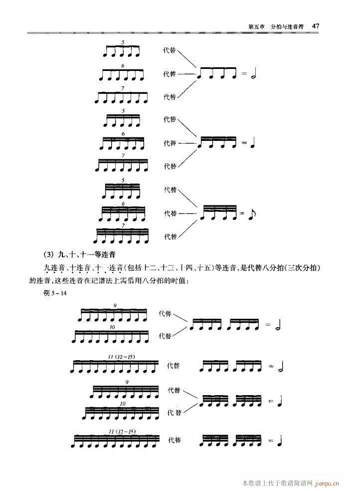 音乐基本理论41-80(十字及以上)7