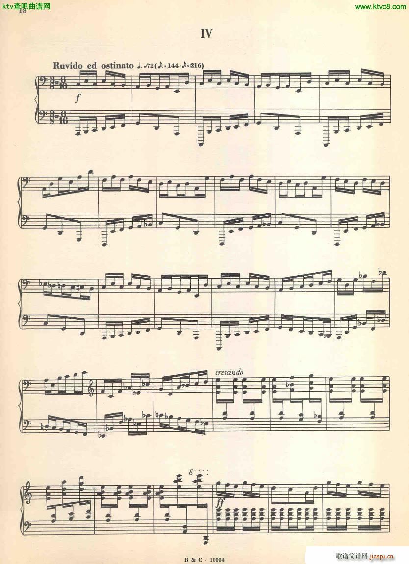 Ginastera Sonata No 1(钢琴谱)18