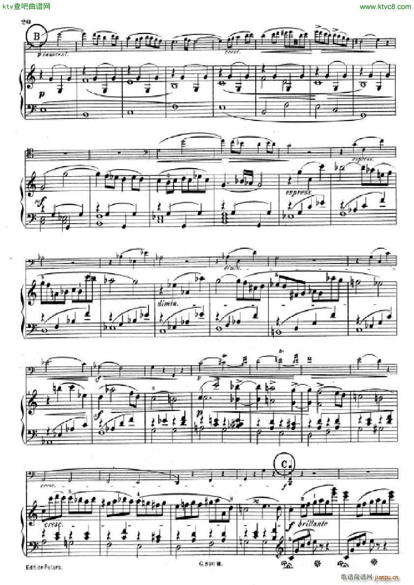 Hummel Sonata for cello and piano(钢琴谱)18