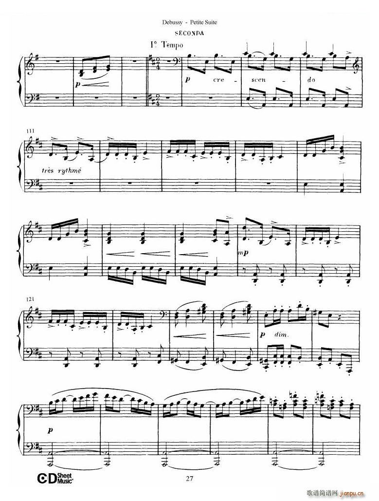 Debussy Danse Danse(十字及以上)28