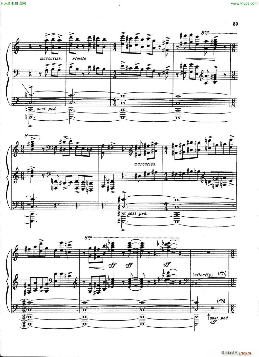 Carter Piano Sonata(钢琴谱)20