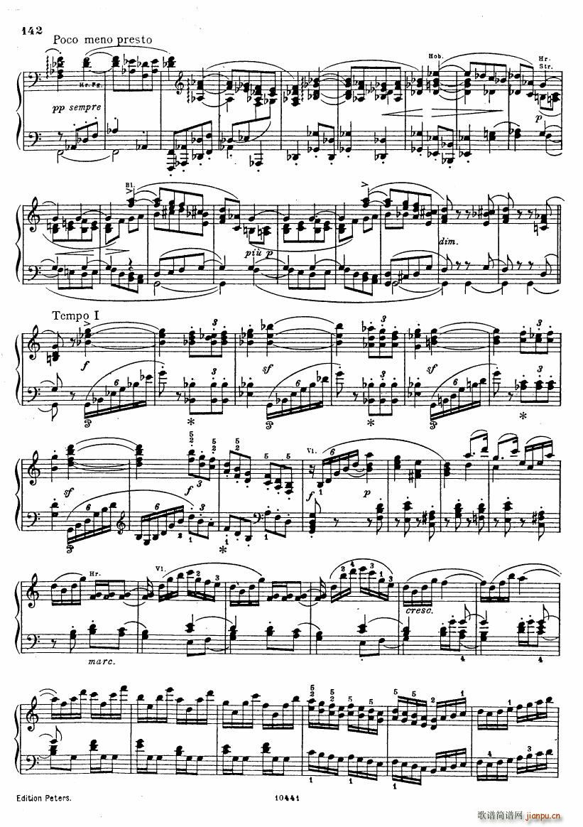 Brahms op 98 Singer Symphonie Nr 4(钢琴谱)24