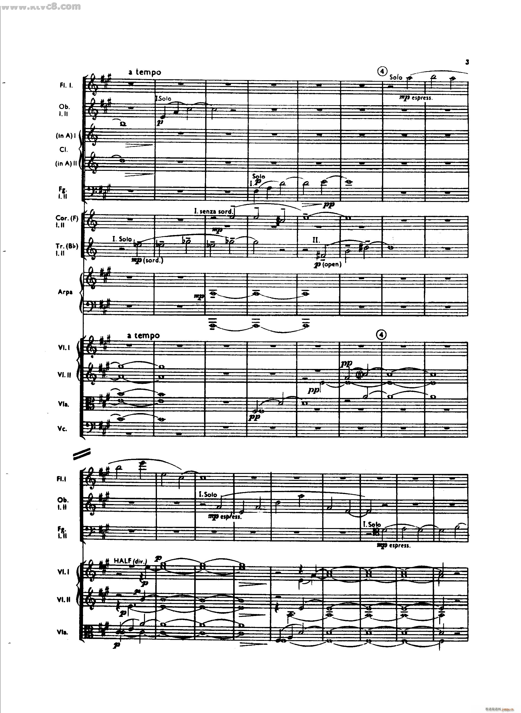 阿巴拉契亚山区的春天 第一部分(总谱)3