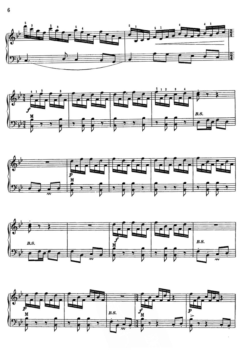 苗岭情(手风琴谱)6