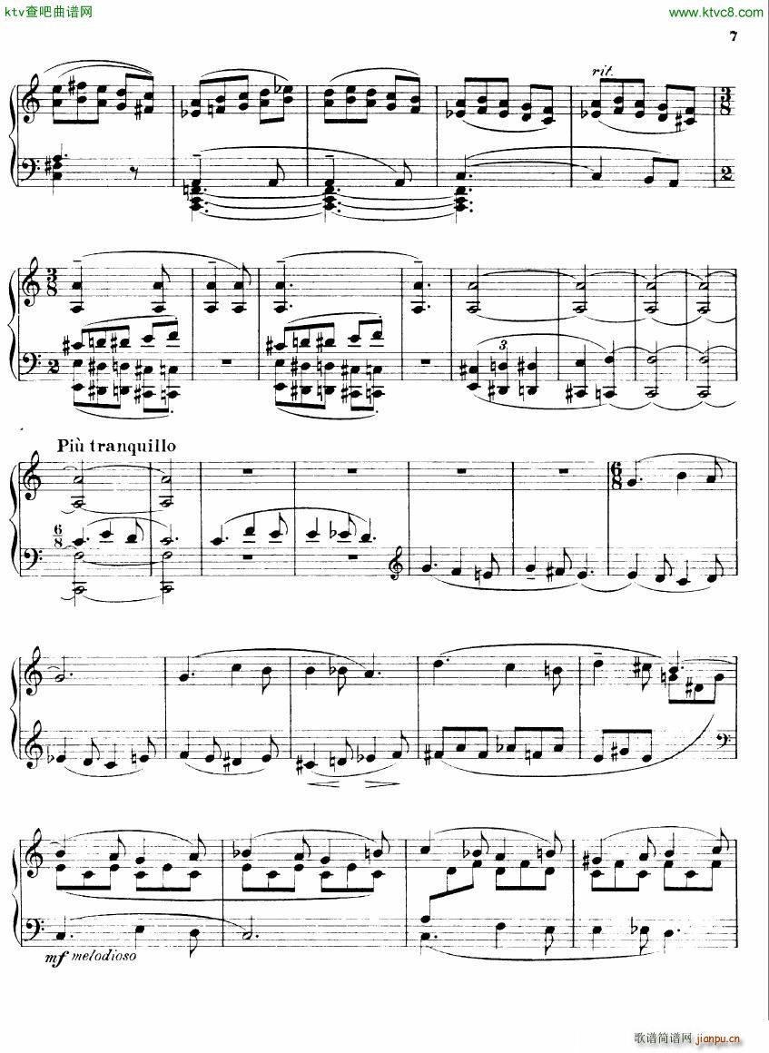 Busoni Sonatina a Moll(钢琴谱)6