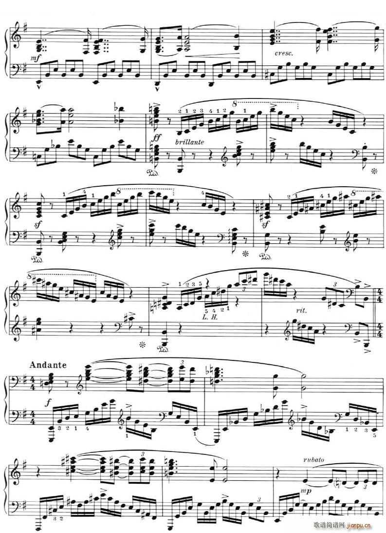 Addinsell Warsaw Concerto Warsaw Concerto(十字及以上)3