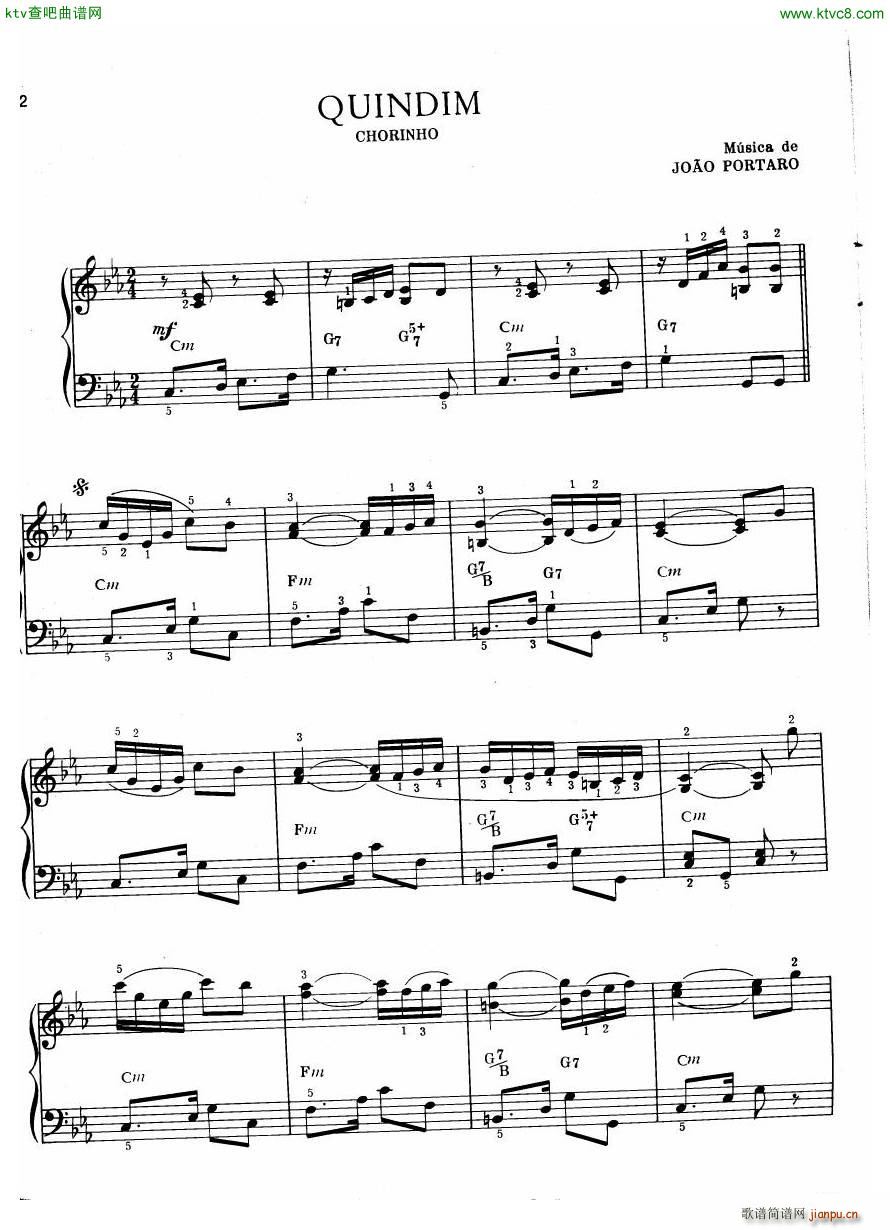 Centenário do Choro Vol 1 20 Choros Para Piano(钢琴谱)40