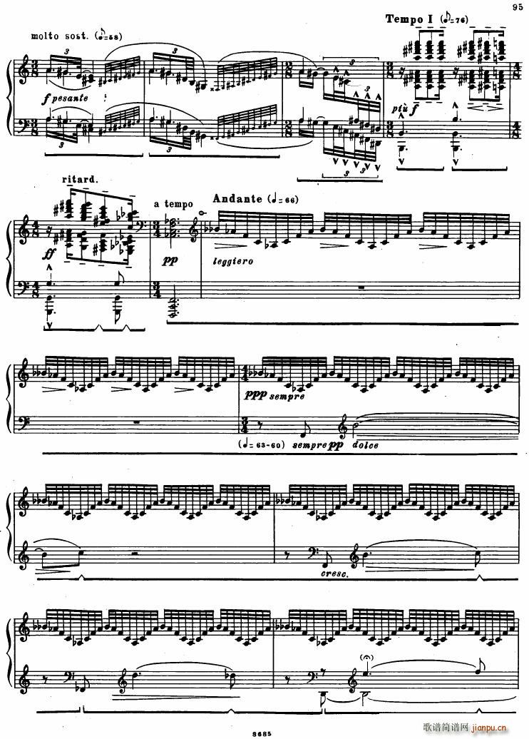 Bartok SZ 41 Deux Elegies op 8b(钢琴谱)12