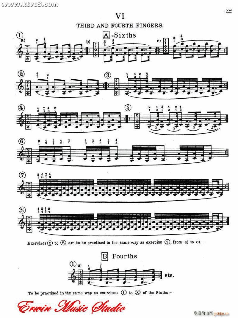 德米特里 康斯坦丁 多尼斯 基本颤音的练习 作品 18 练习(十字及以上)9