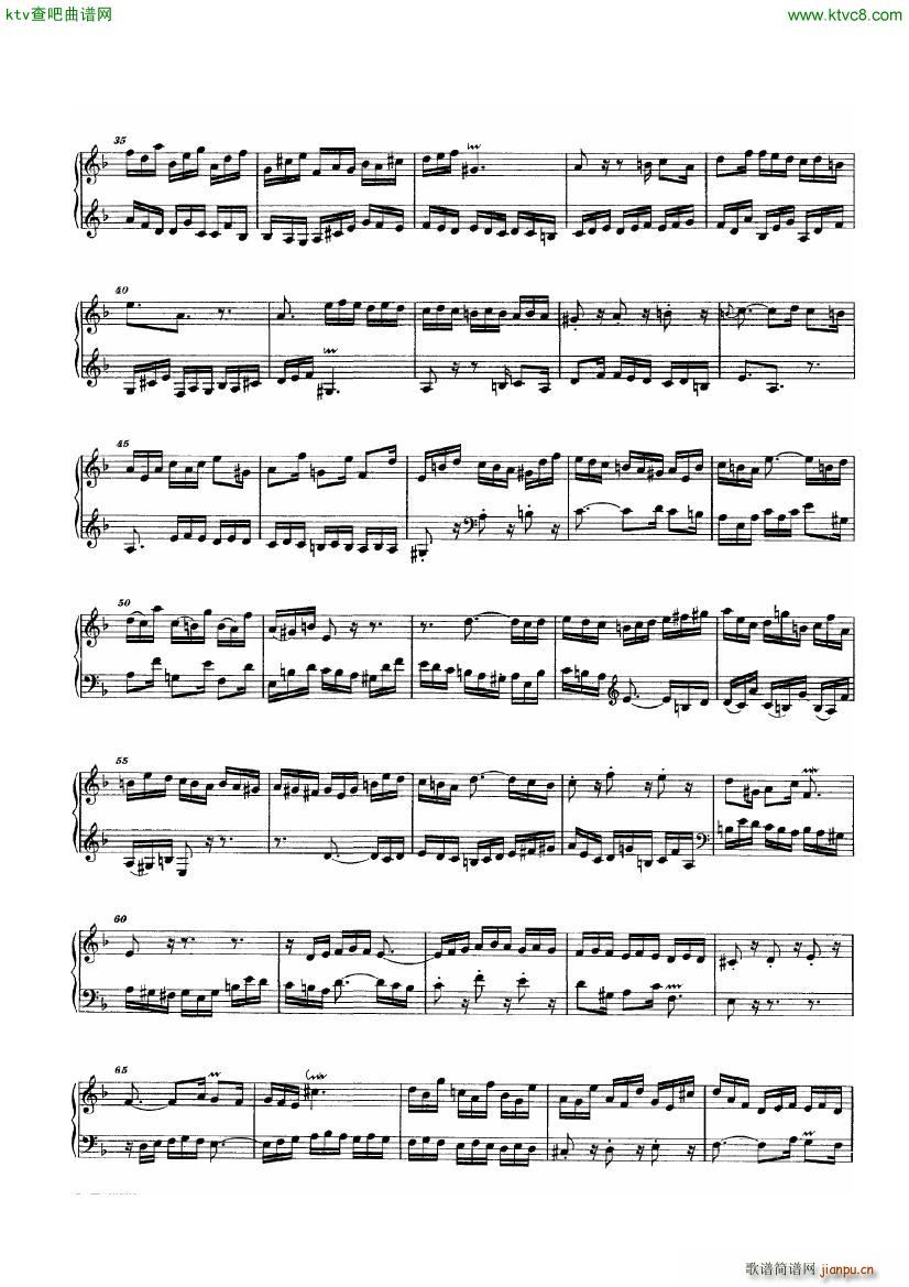 Bach JS BWV 1080 Kunst der Fuge part 2(钢琴谱)12