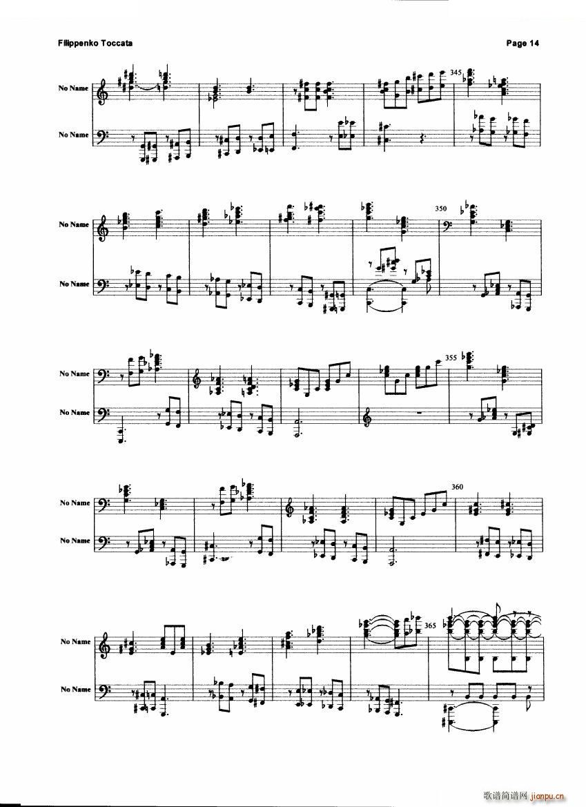 Filippenko Toccata Toccata(十字及以上)14