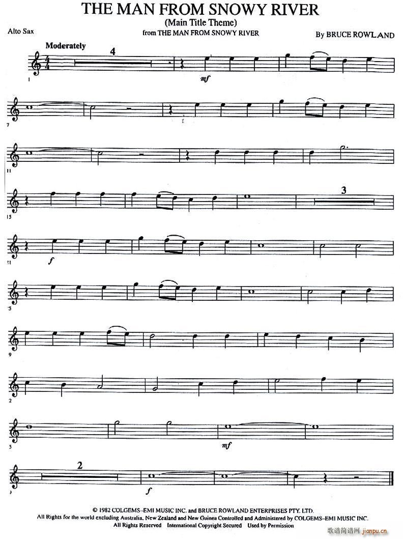 来自雪河的人(六字歌谱)1