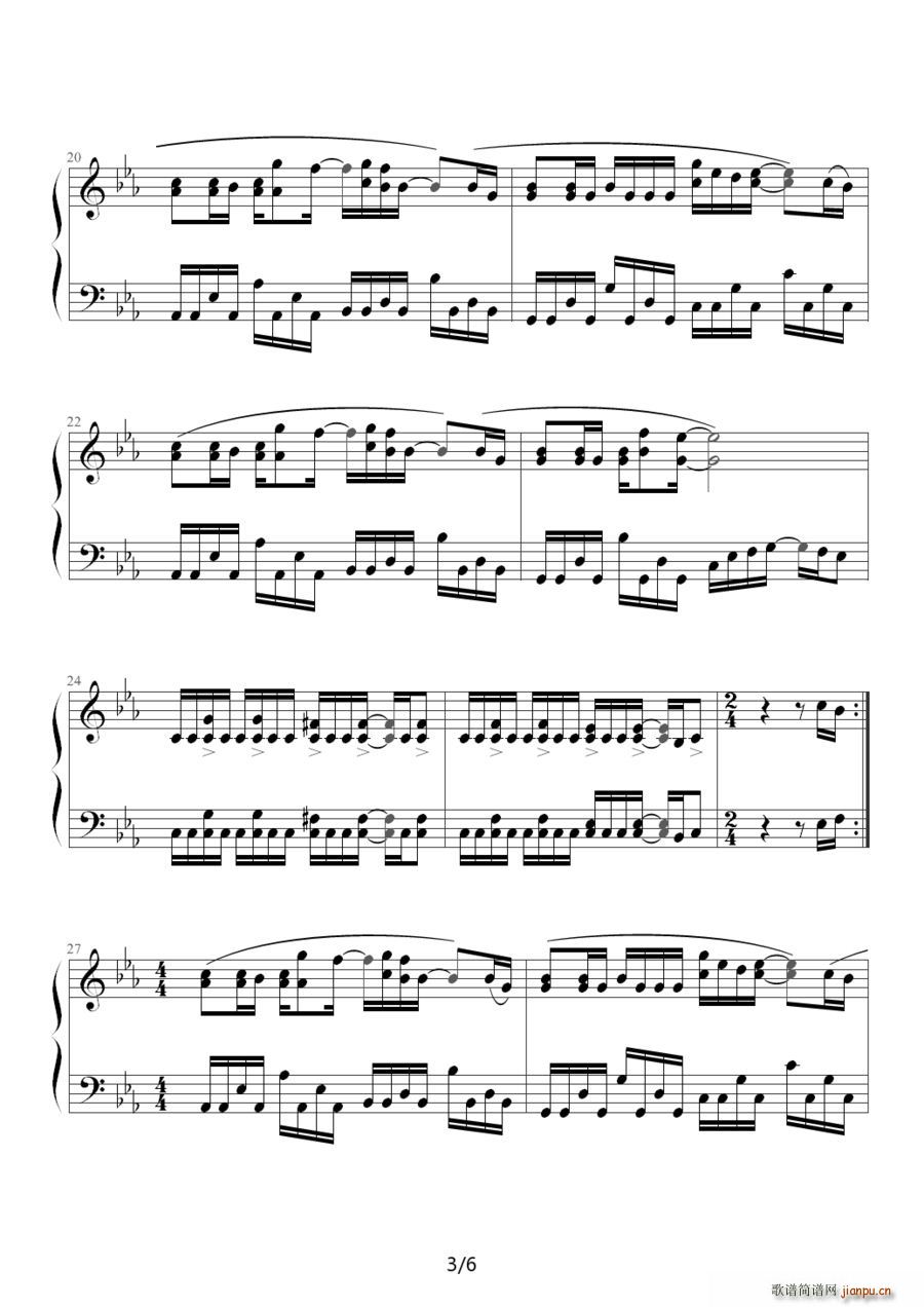 活着viva(六字歌谱)3