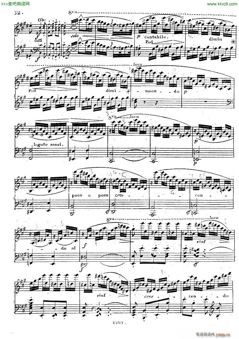 Herz op 034 Piano Concerto No 1(钢琴谱)31