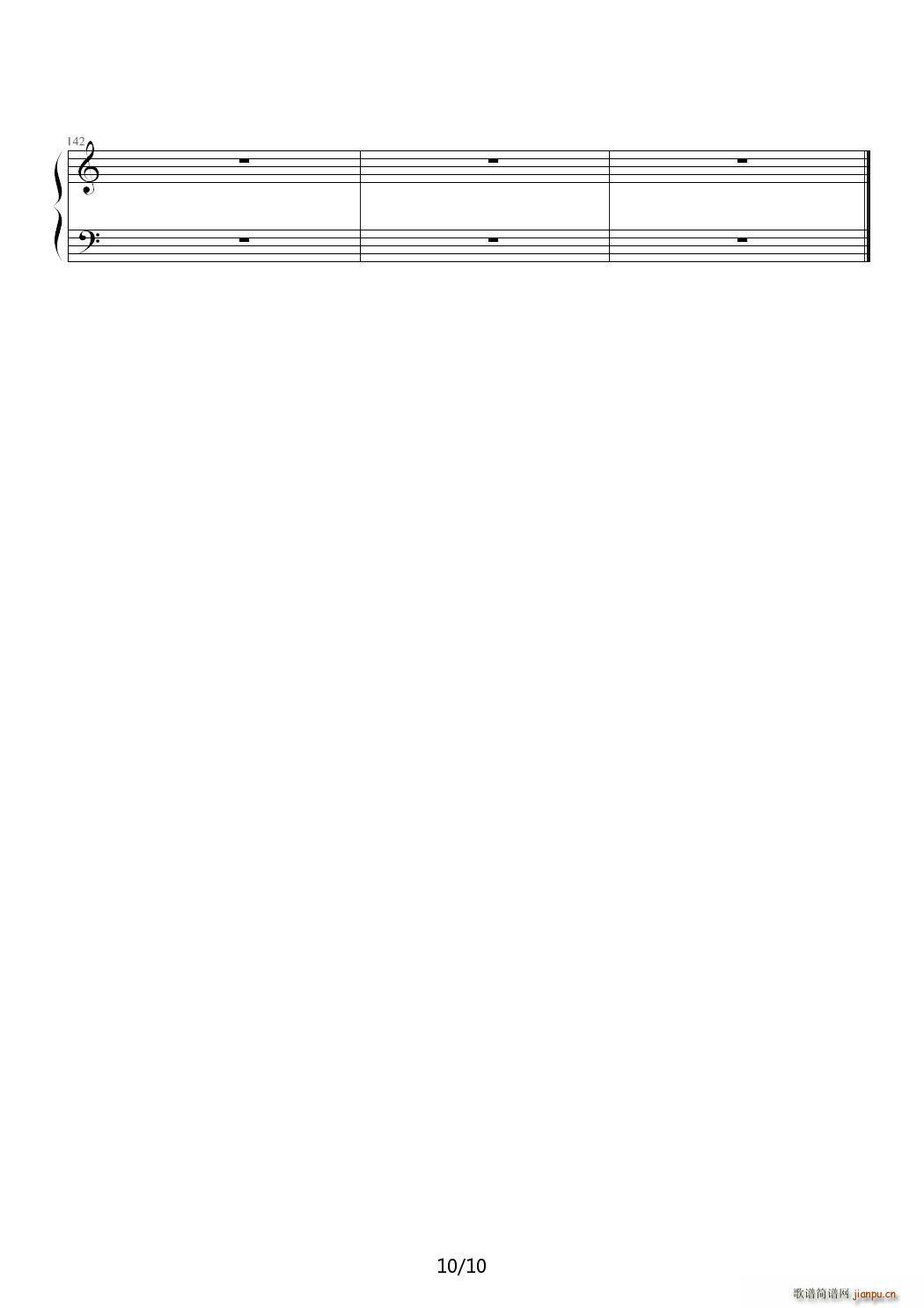 Pro Patria March C调(钢琴谱)10