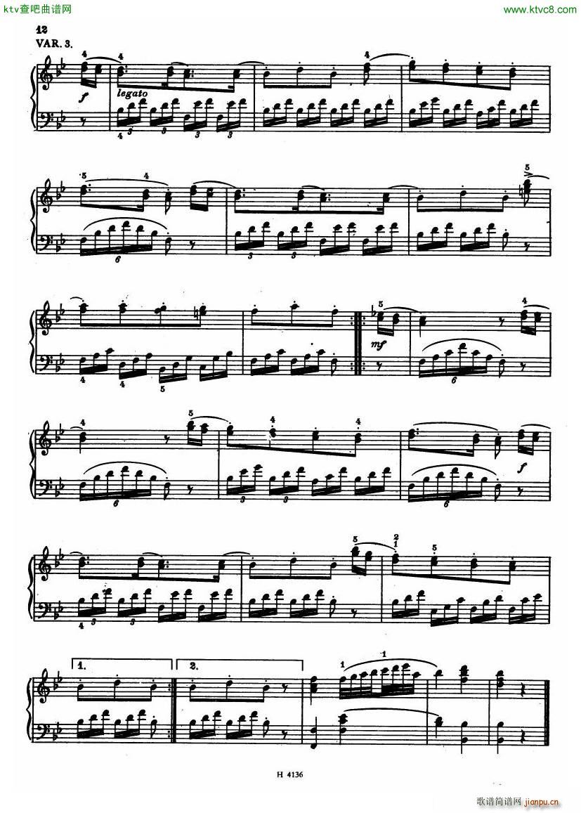 Czech piano variations from 18th century(钢琴谱)10