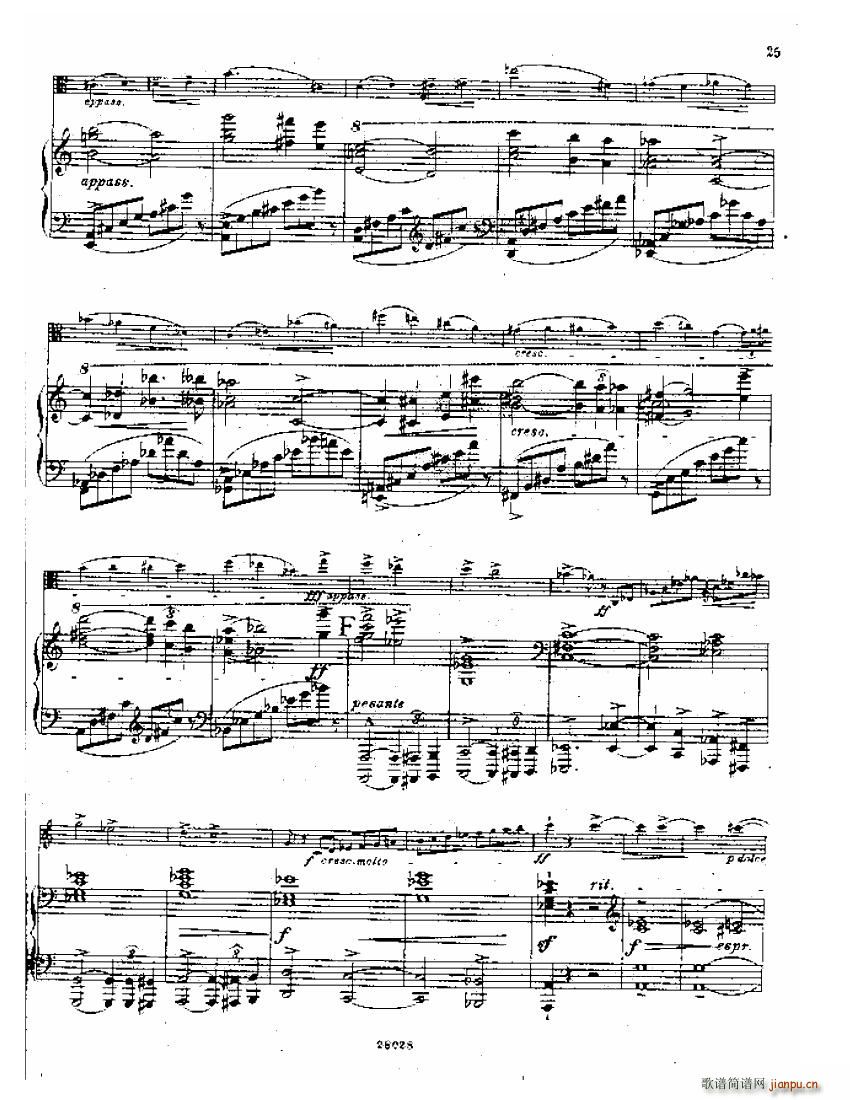 Bowen Viola Sonata No 1 part 2(钢琴谱)5