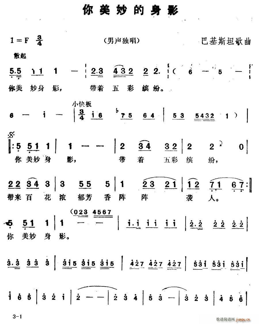 巴基斯坦 你美妙的身影(十字及以上)1