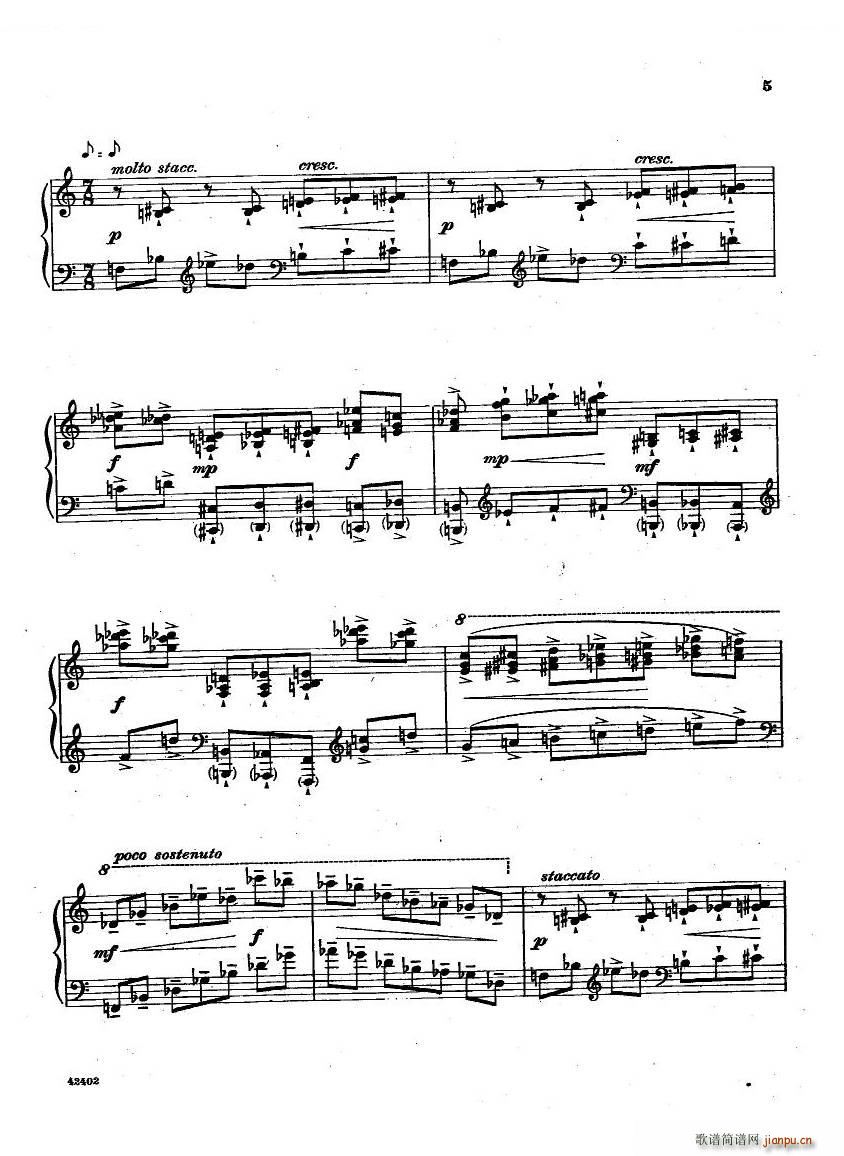 Antheil 2 Toccatas 2 Toccatas(十字及以上)5