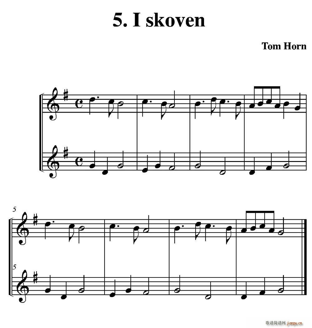 I skoven 二重奏(总谱)1