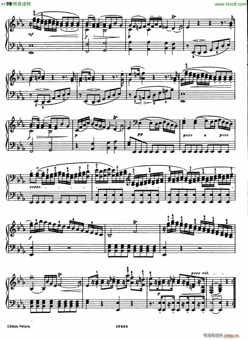 Bach JC op 17 no 6 Sonata(钢琴谱)19