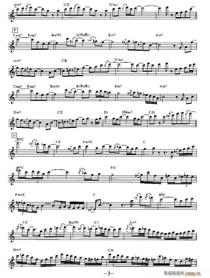 午夜魔力(四字歌谱)3