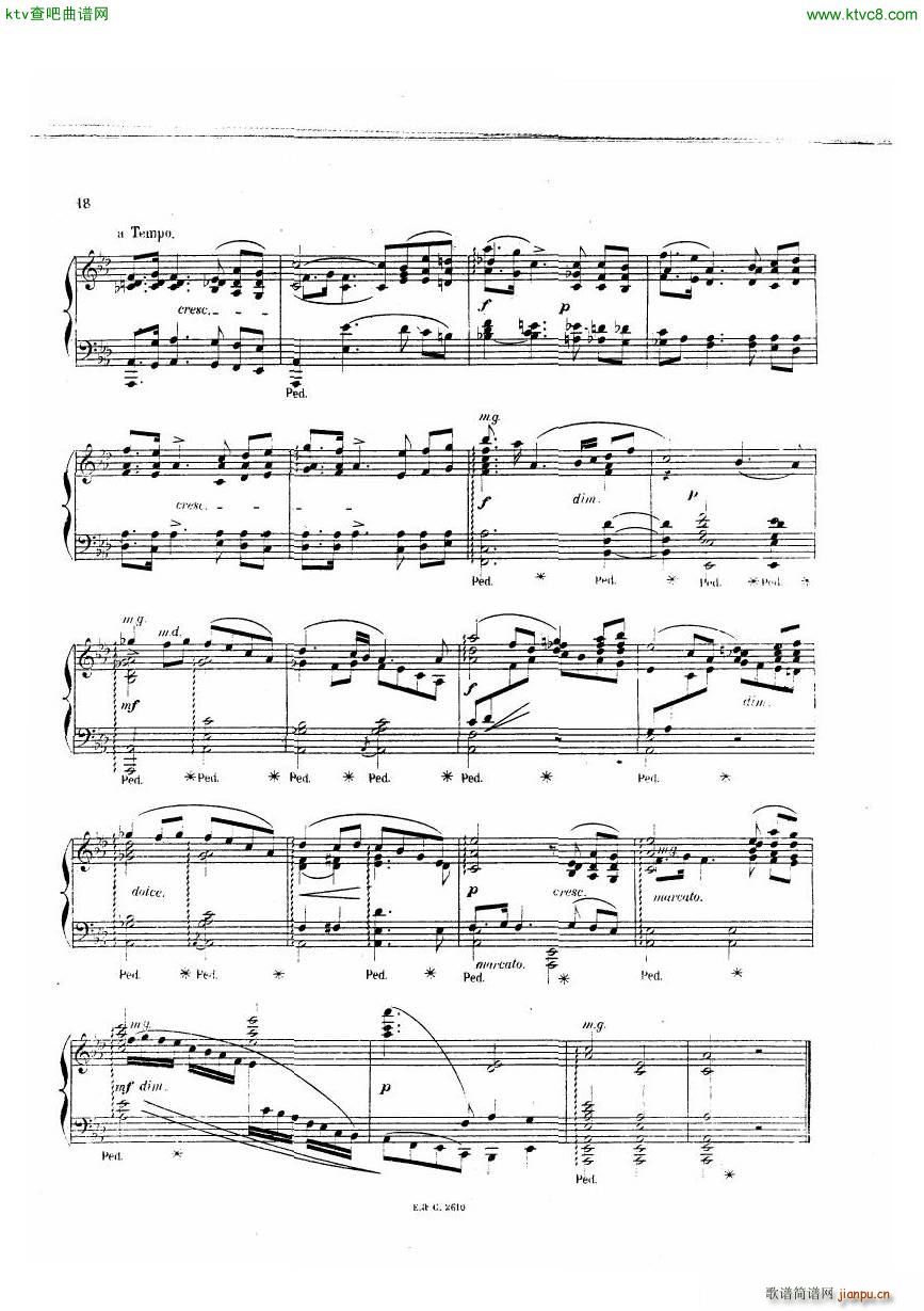 Chaminade 21 PianoSonata(钢琴谱)19