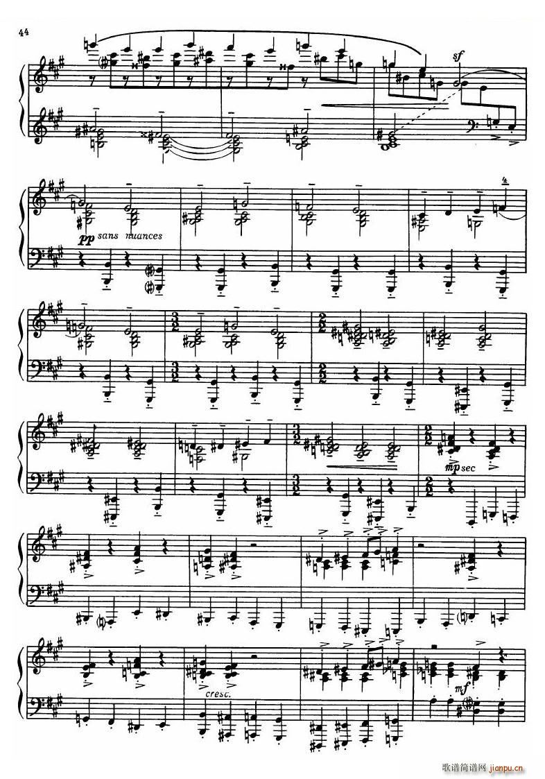 Dutilleux Sonata Sonata(十字及以上)19