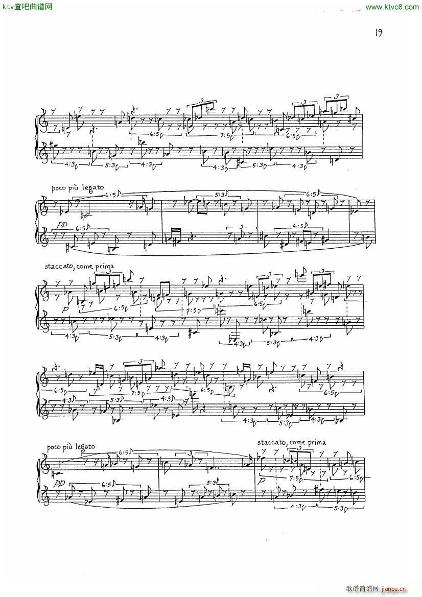 finnissy michael verdi transcription no 03(钢琴谱)3