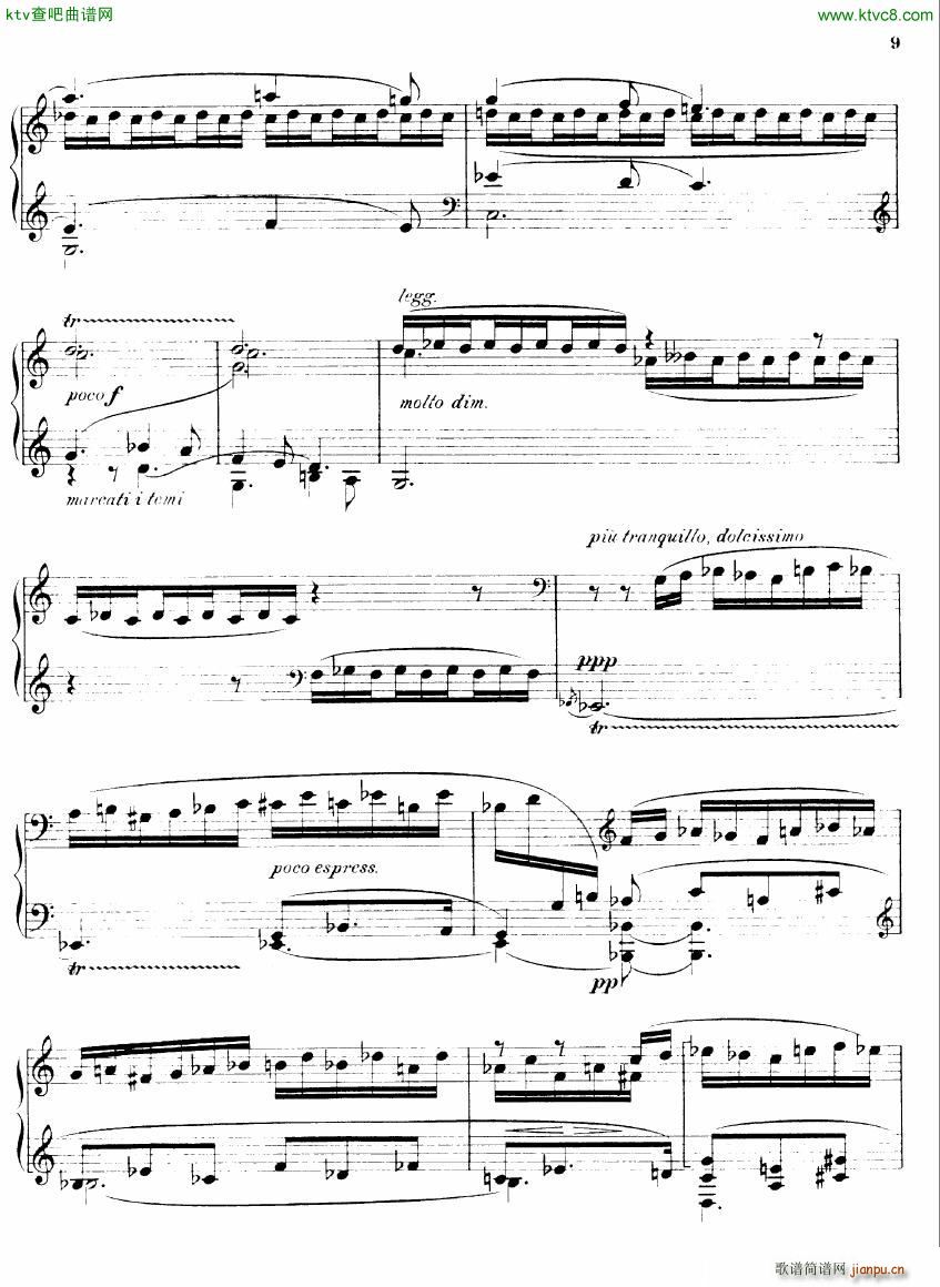 Busoni Sonatina a Moll(钢琴谱)8