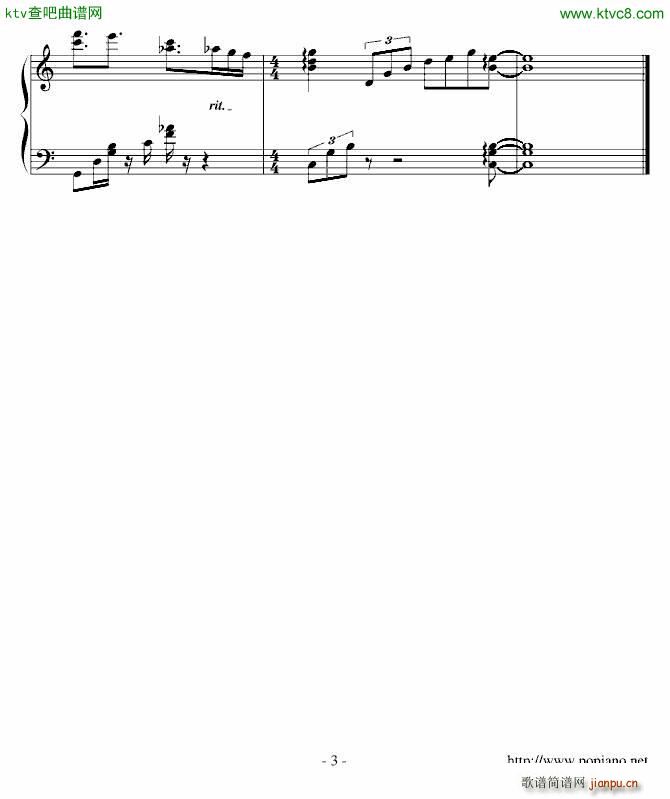 SIX OUT OF SEVEN(钢琴谱)3