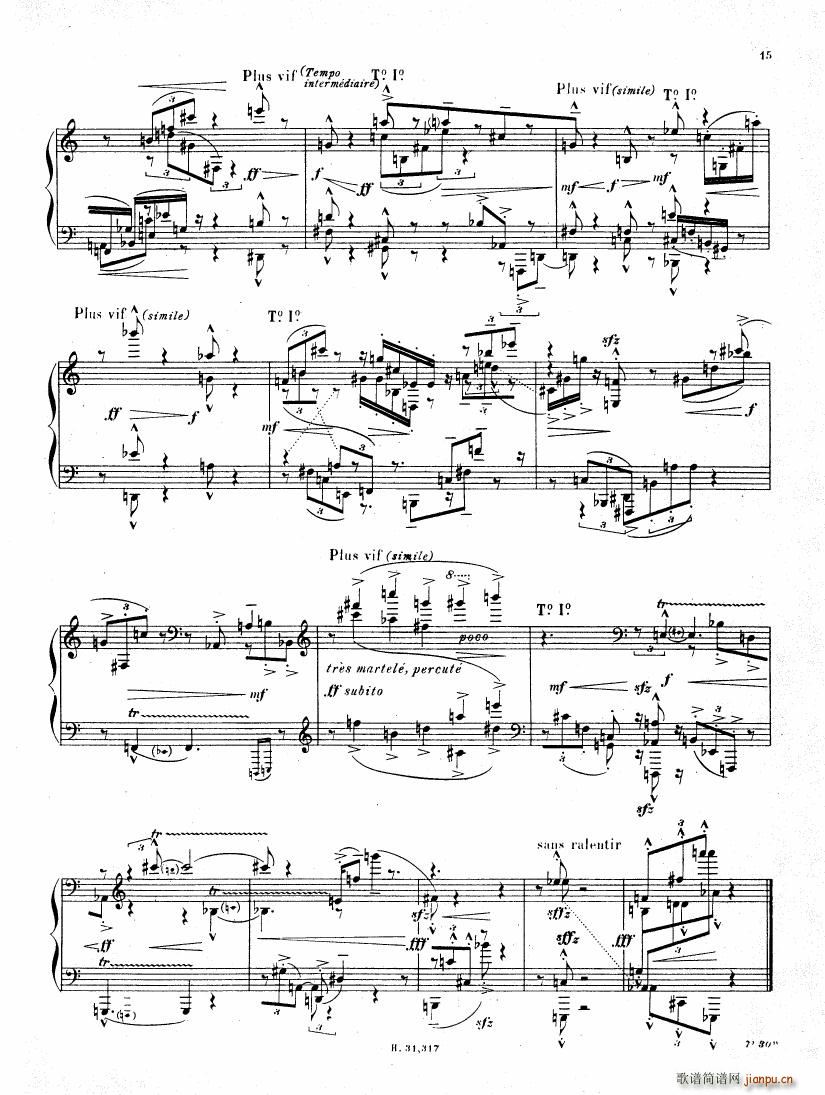 Pierre Boulez Sonata No 2 1 24(钢琴谱)15