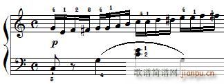 车尔尼 钢琴快速练习曲 Czerny 299 第15首 及练习提示(钢琴谱)5