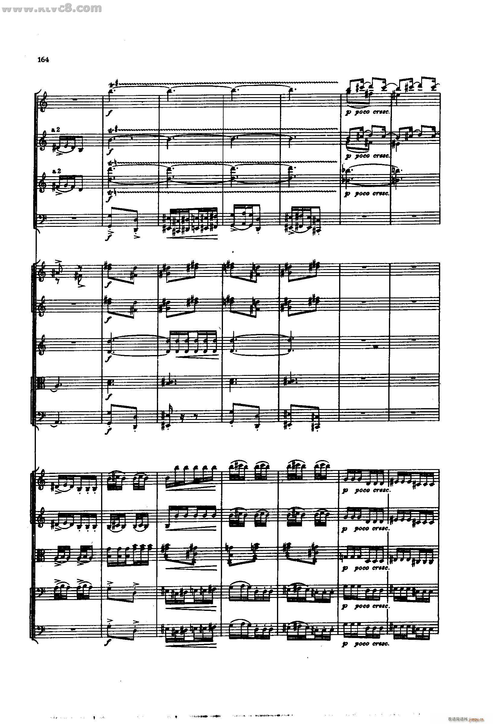 舍赫拉查达交响组曲 作品35 第四部分(总谱)18