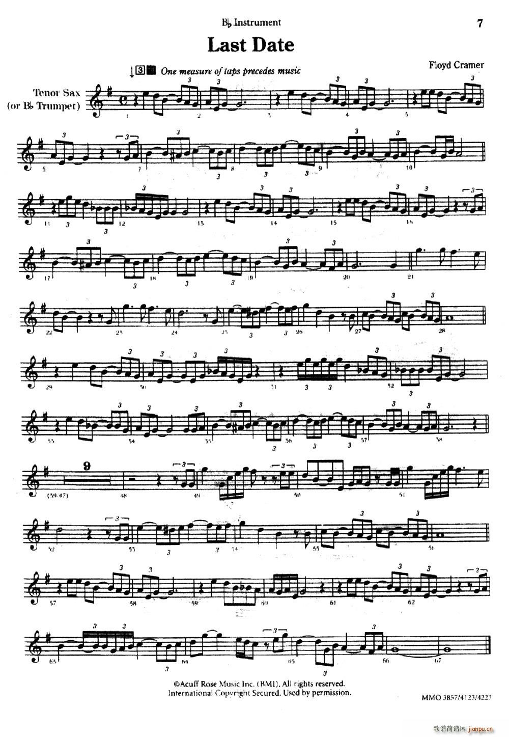 Last Date(九字歌谱)1