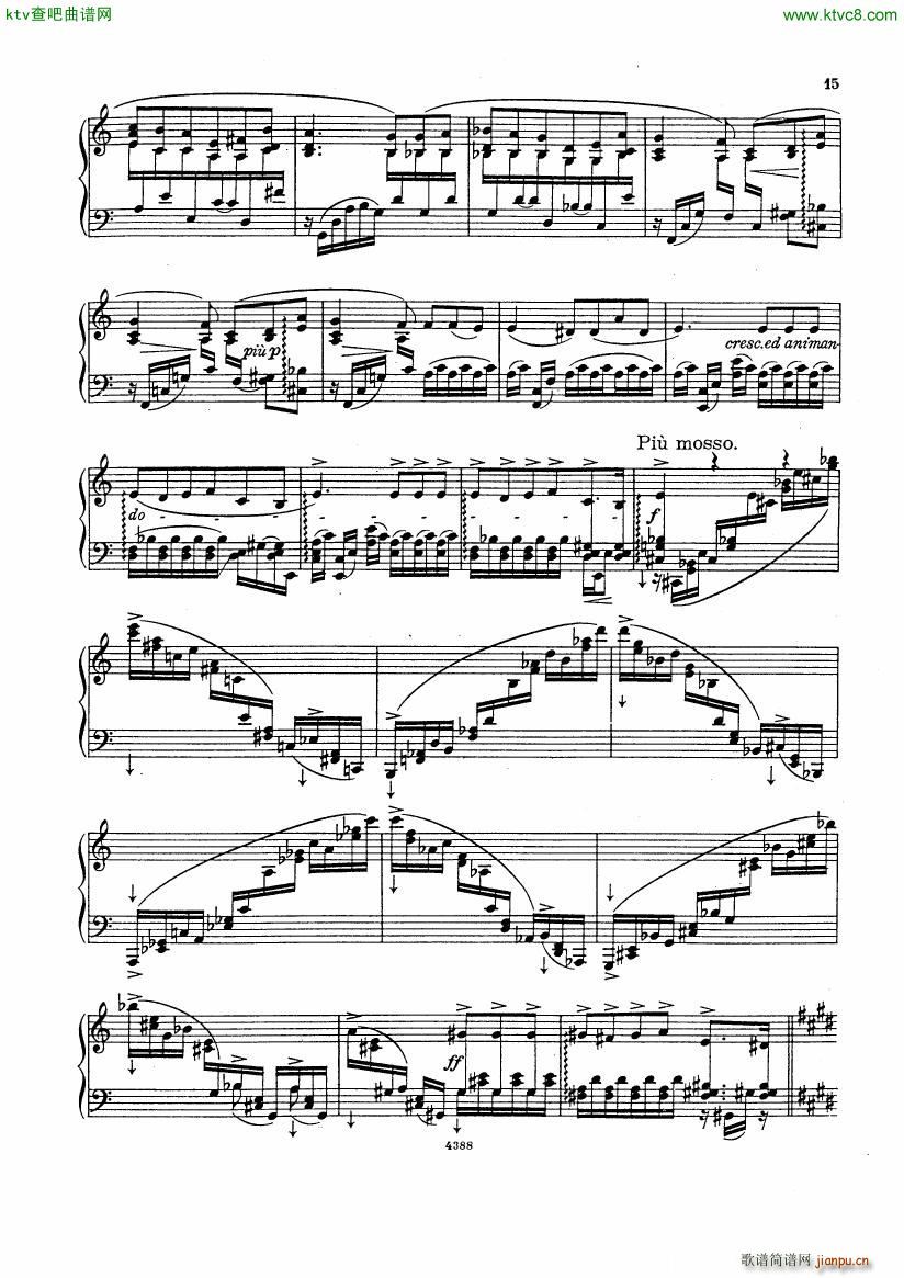 Bortkiewicz Op29 12 Etudes Nouvelles Book 1(钢琴谱)14