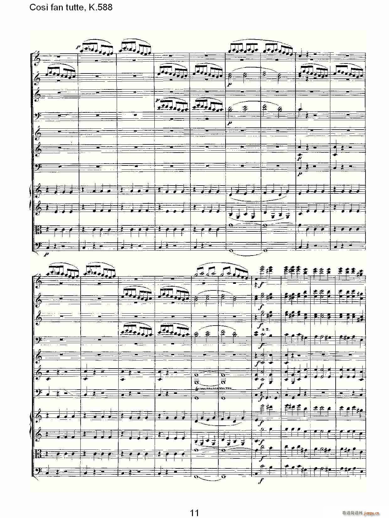 Cosě fan tutte, K.588(十字及以上)11